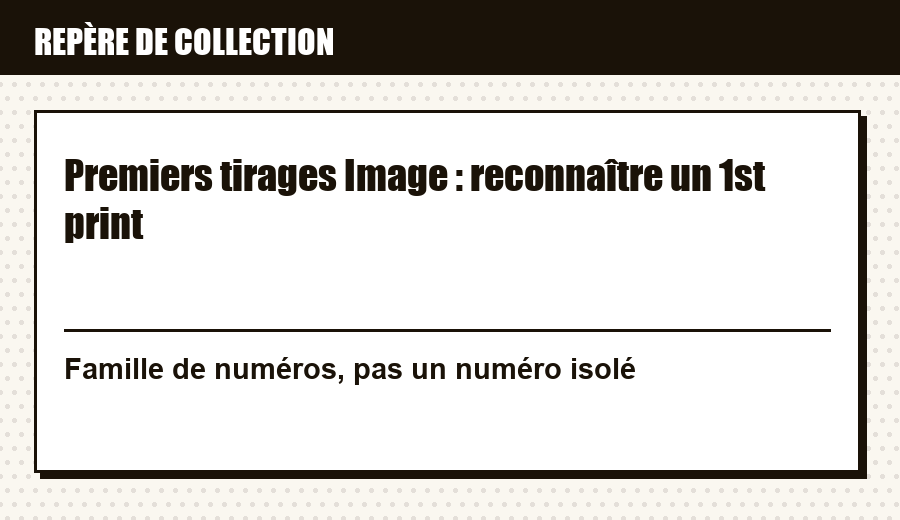 Carte d'identité : Premiers tirages Image : reconnaître un 1st print