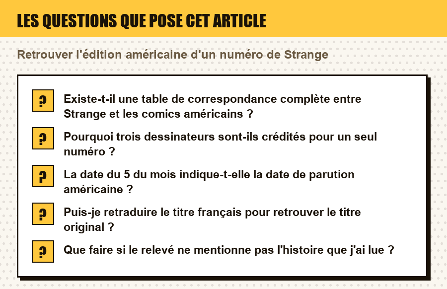 Les 5 questions fréquentes auxquelles répond l'article