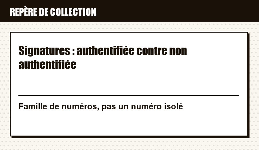 Carte d'identité : Signatures : authentifiée contre non authentifiée