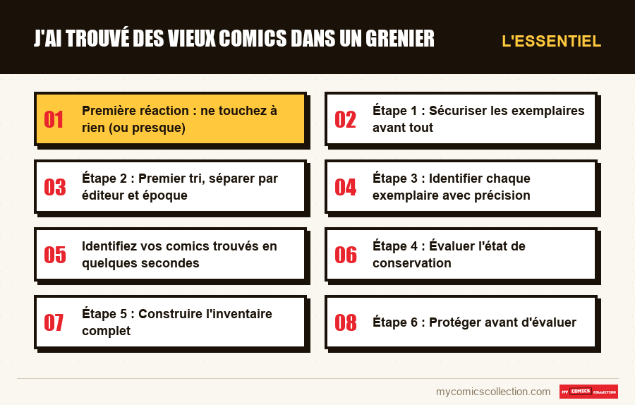 L'essentiel : J'ai trouvé des vieux comics dans un grenier