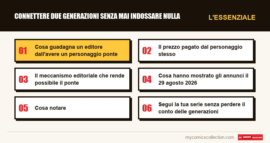 L'essenziale : Connettere due generazioni senza mai indossare nulla