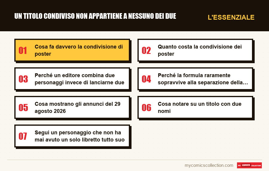 L'essenziale : Un titolo condiviso non appartiene a nessuno dei due