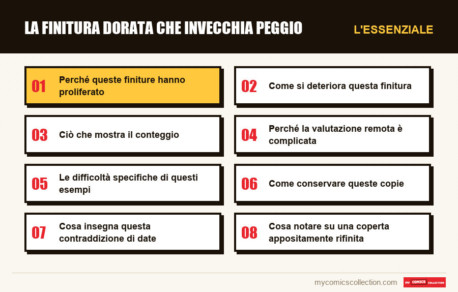 L'essenziale : La finitura dorata che invecchia peggio