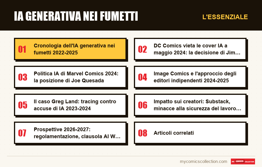 L'essenziale : IA generativa nei fumetti