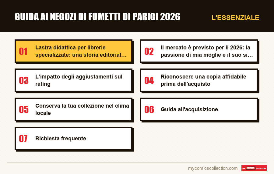 L'essenziale : Guida ai negozi di fumetti di Parigi 2026
