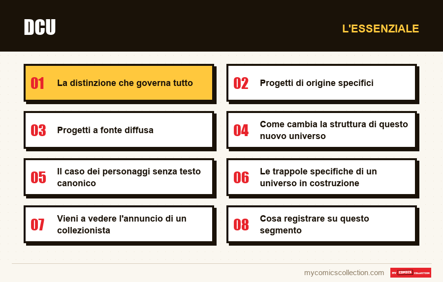 L'essenziale : DCU