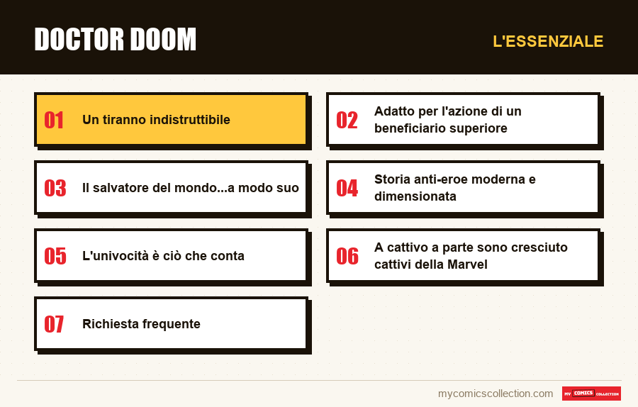 L'essenziale : Doctor Doom