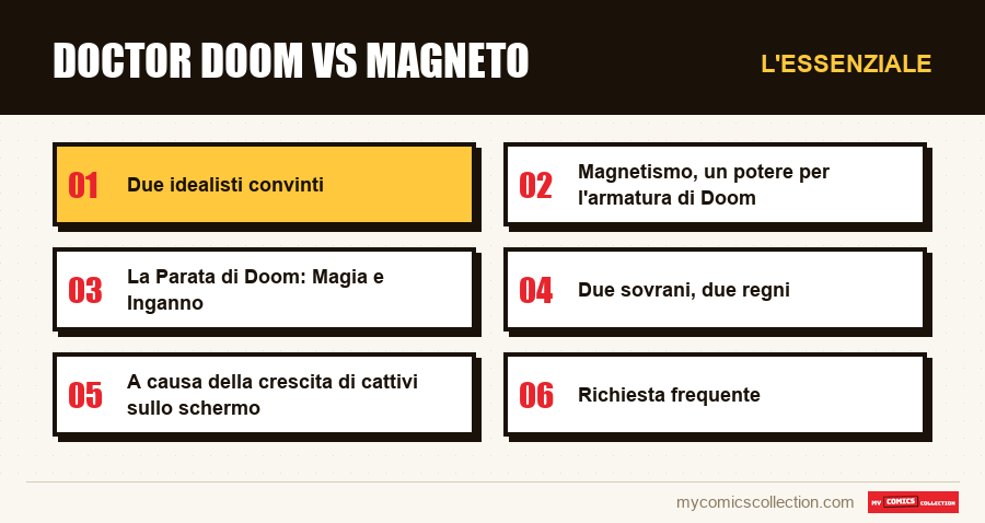 L'essenziale : Doctor Doom vs Magneto