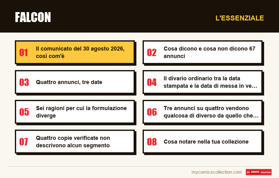 L'essenziale : Falcon