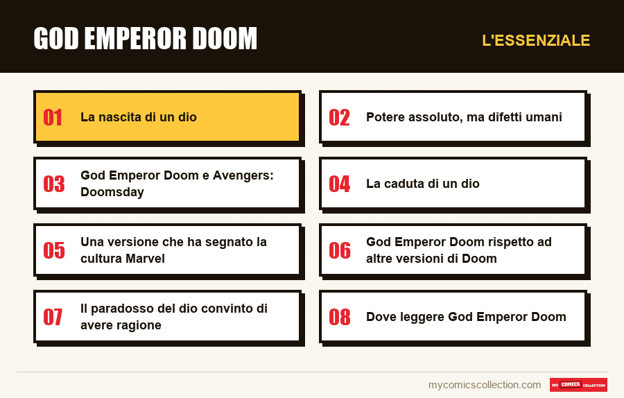 L'essenziale : God Emperor Doom