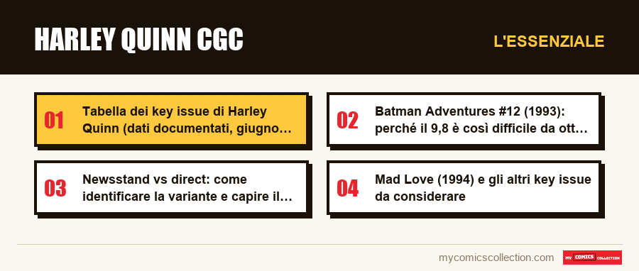 L'essenziale : Harley Quinn CGC
