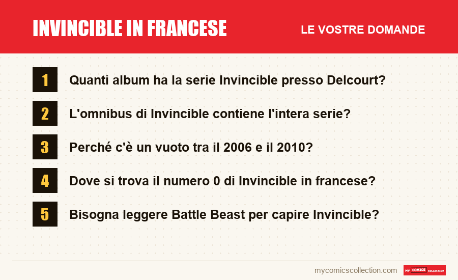 Invincible in francese: le domande frequenti a cui risponde questo articolo