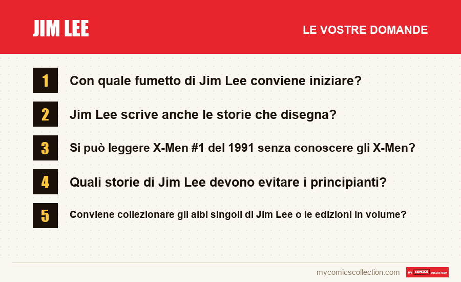Jim Lee: le domande frequenti a cui risponde questo articolo
