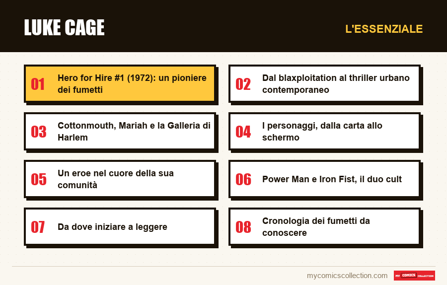 L'essenziale : Luke Cage