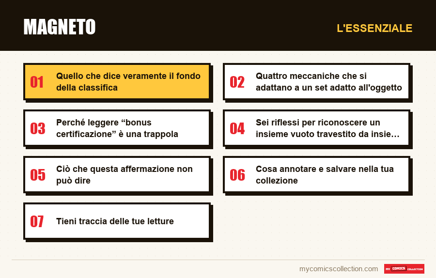 L'essenziale : Magneto