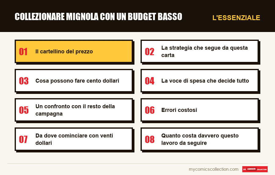 L'essenziale : Collezionare Mignola con un budget basso