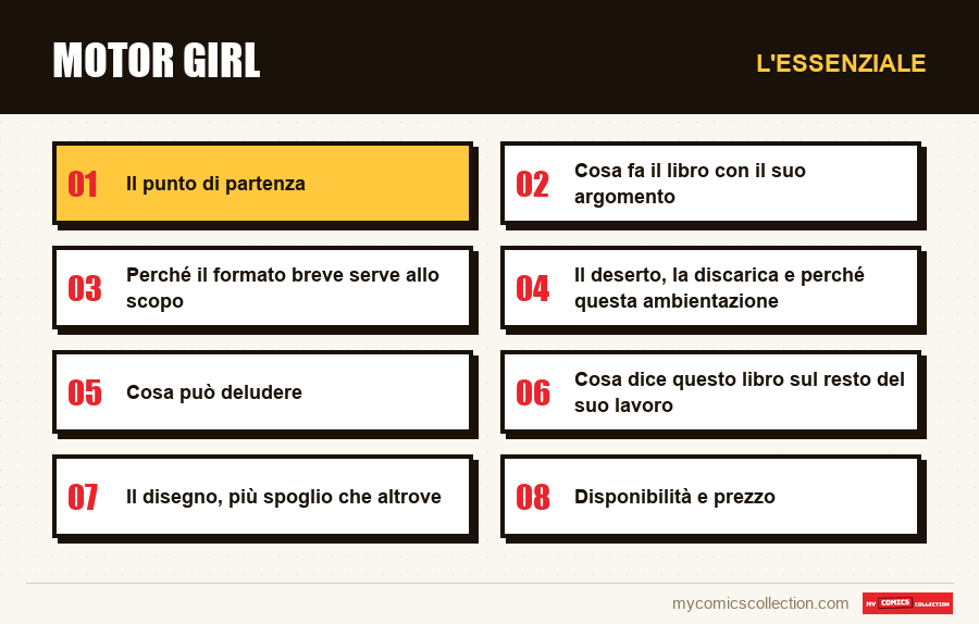 L'essenziale : Motor Girl