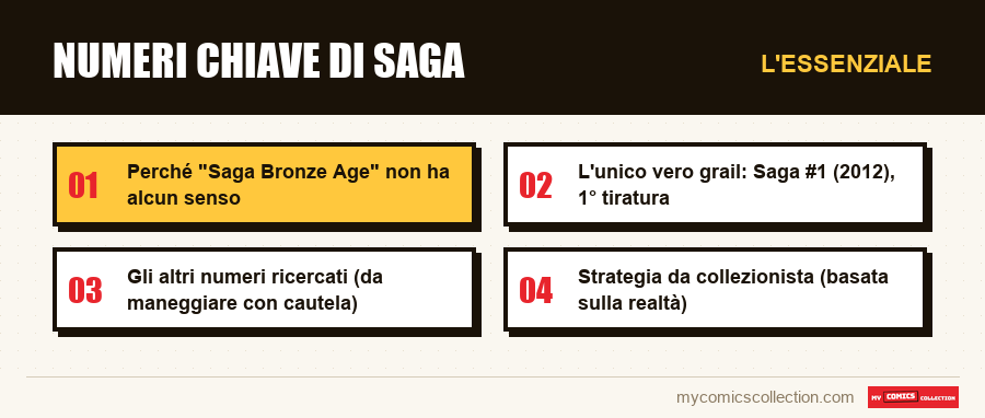 L'essenziale : Numeri chiave di Saga