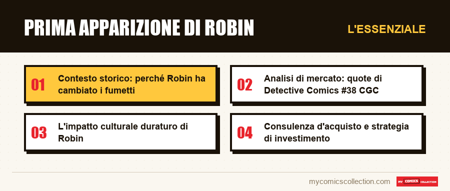 L'essenziale : Prima apparizione di Robin