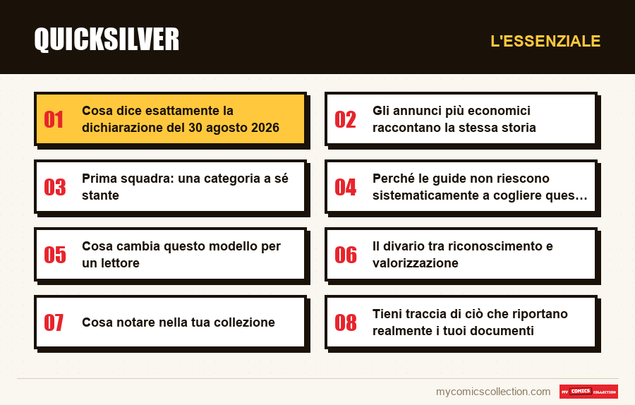 L'essenziale : Quicksilver