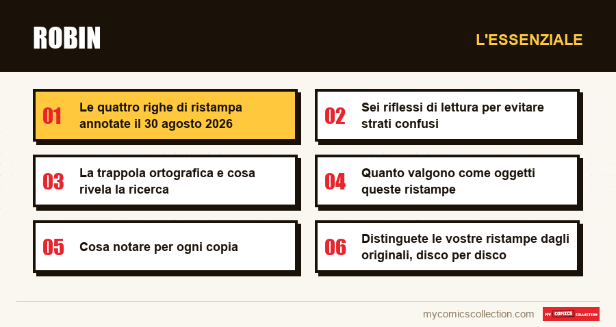 L'essenziale : Robin