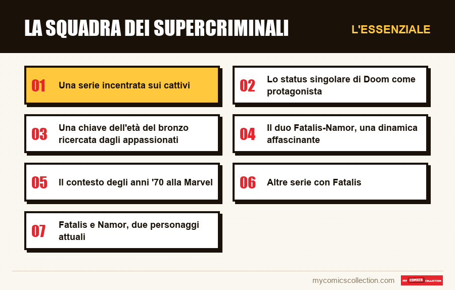 L'essenziale : La squadra dei supercriminali