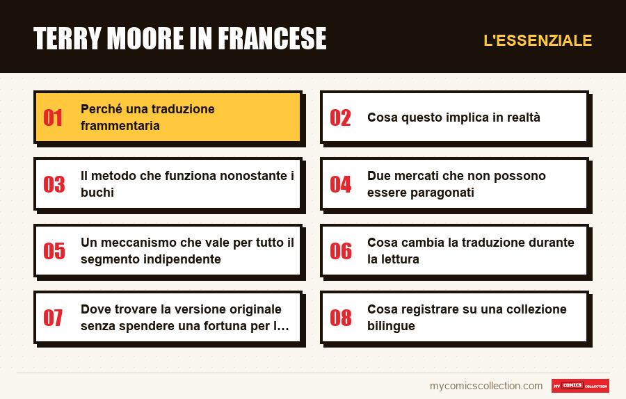 L'essenziale : Terry Moore in francese