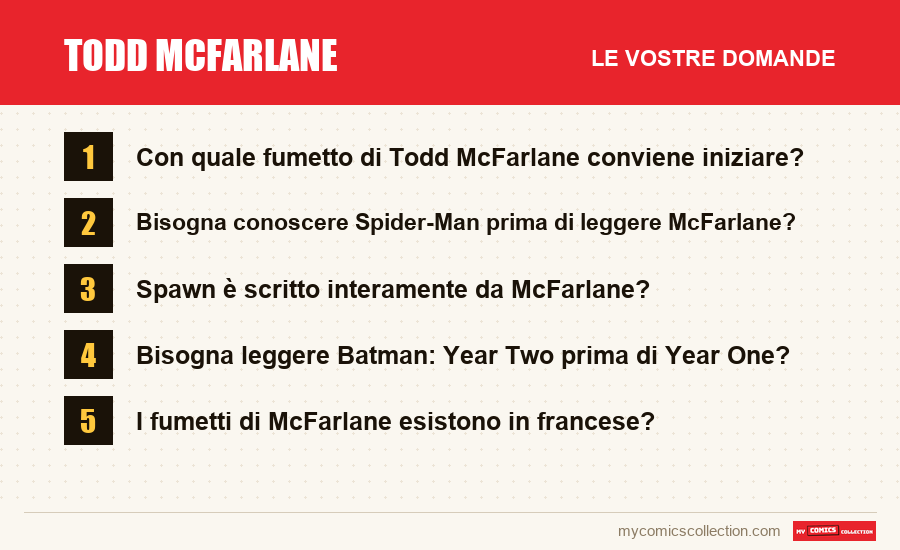 Todd McFarlane: le domande frequenti a cui risponde questo articolo