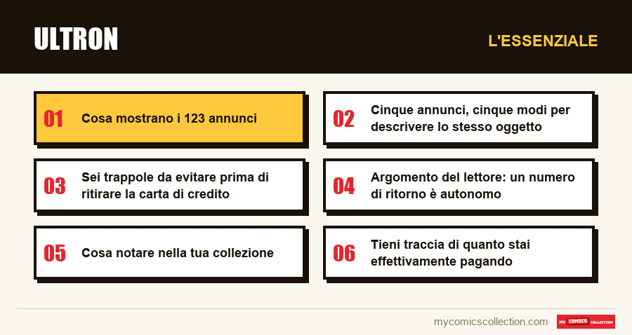 L'essenziale : Ultron