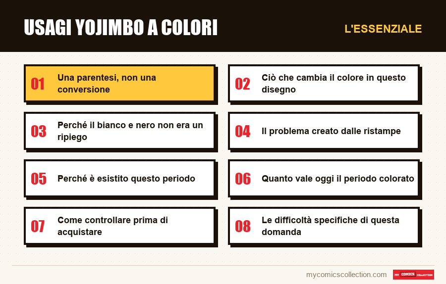 L'essenziale : Usagi Yojimbo a colori