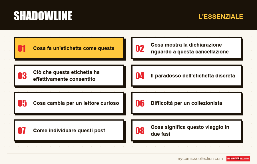 L'essenziale : Shadowline