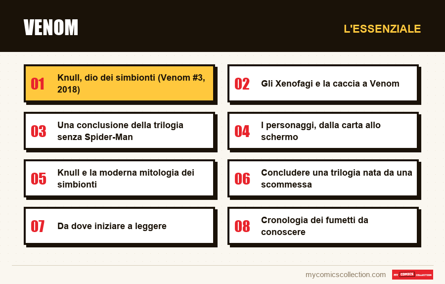 L'essenziale : Venom
