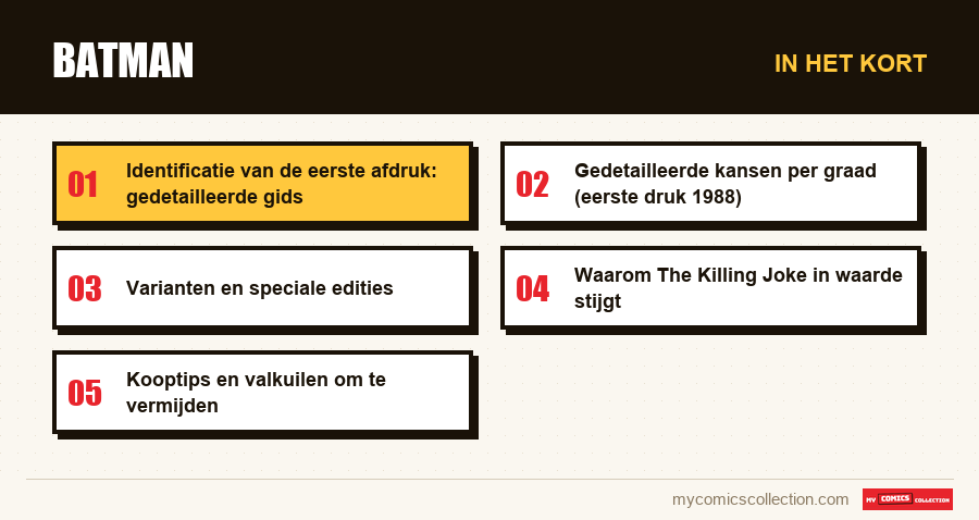 In het kort : Batman