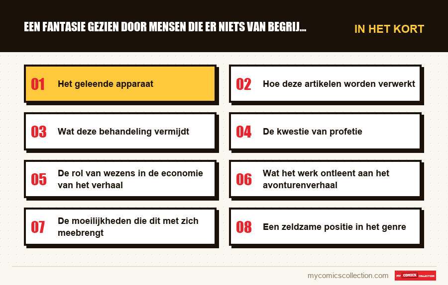 In het kort : Een fantasie gezien door mensen die er niets van begrijpen