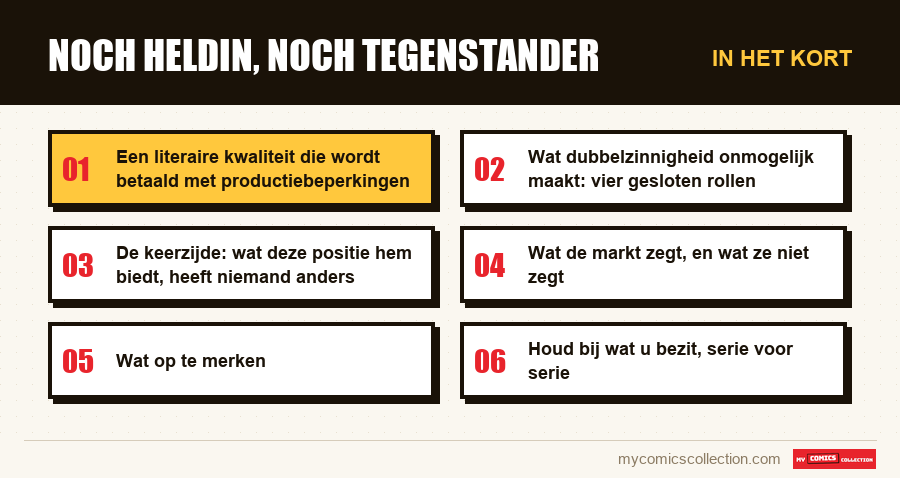 In het kort : Noch heldin, noch tegenstander