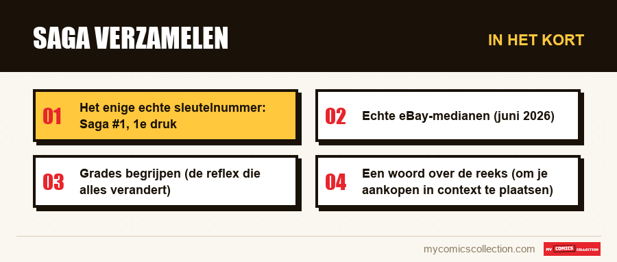 In het kort : Saga verzamelen