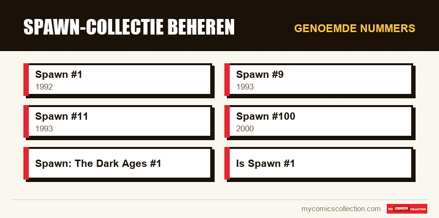 Genoemde nummers : Spawn-collectie beheren