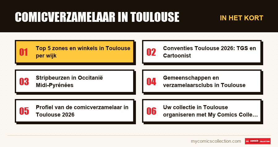 In het kort : Comicverzamelaar in Toulouse
