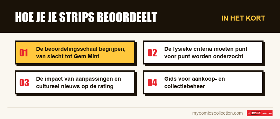 In het kort : Hoe je je strips beoordeelt