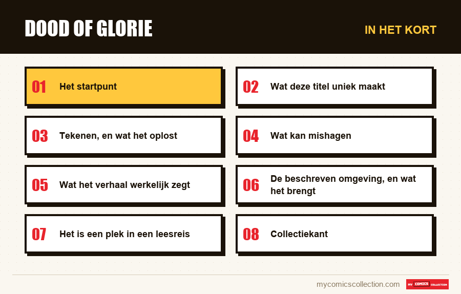 In het kort : Dood of glorie