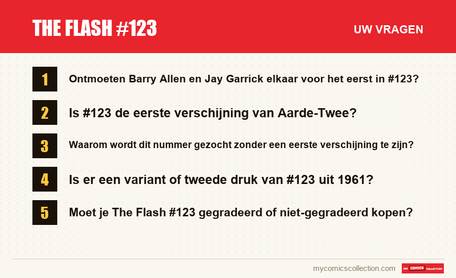 The Flash #123: de veelgestelde vragen die dit artikel beantwoordt
