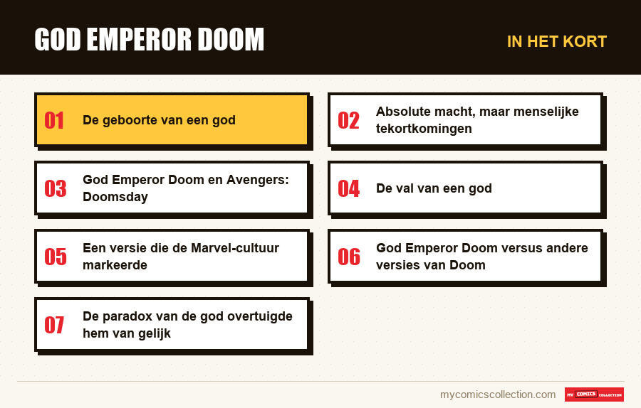 In het kort : God Emperor Doom