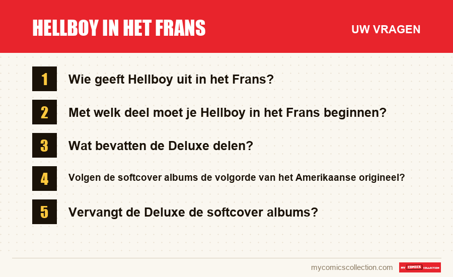 Hellboy in het Frans: de veelgestelde vragen die dit artikel beantwoordt