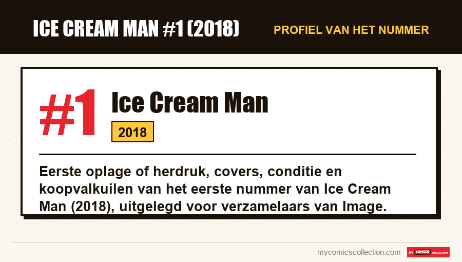 Profiel van Ice Cream Man #1: nummer, jaar en waarom het een sleutelnummer is