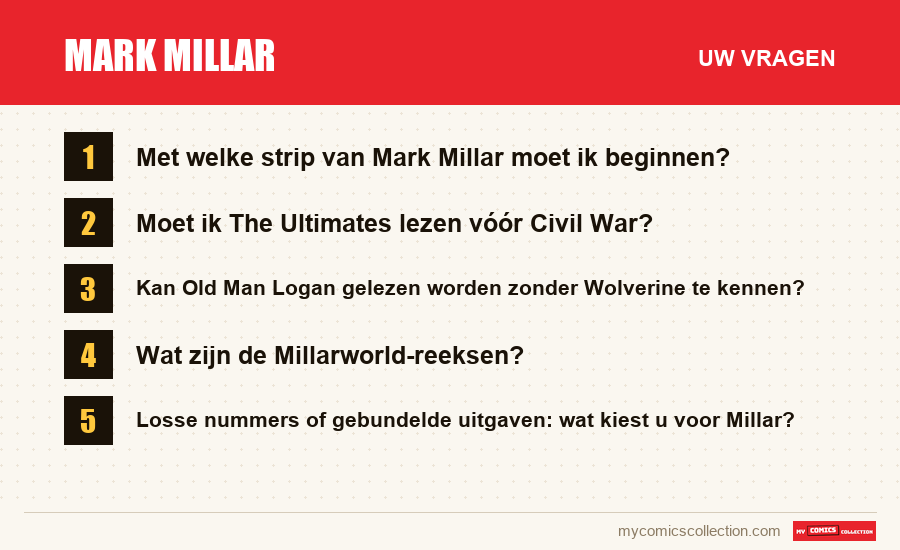 Mark Millar: de veelgestelde vragen die dit artikel beantwoordt