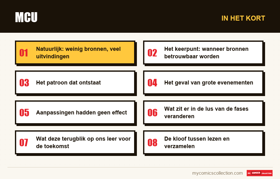 In het kort : MCU