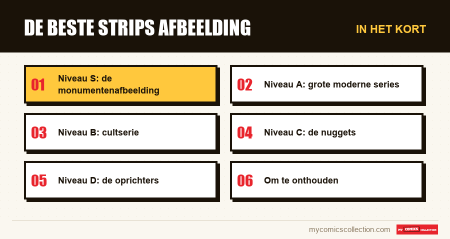 In het kort : De beste strips Afbeelding