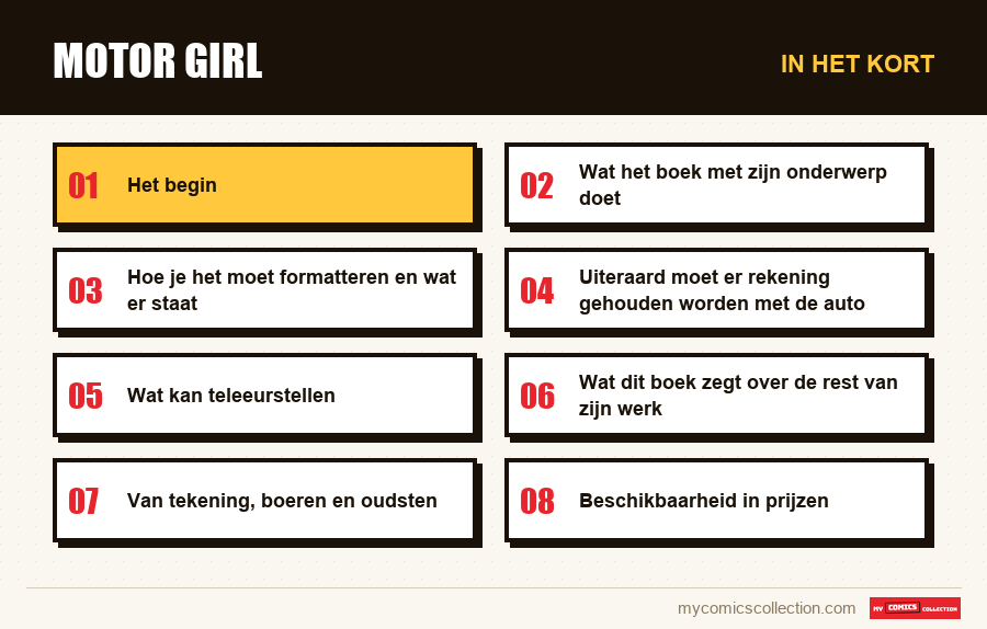 In het kort : Motor Girl