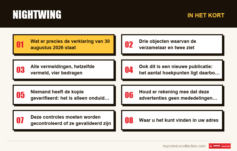 In het kort : Nightwing