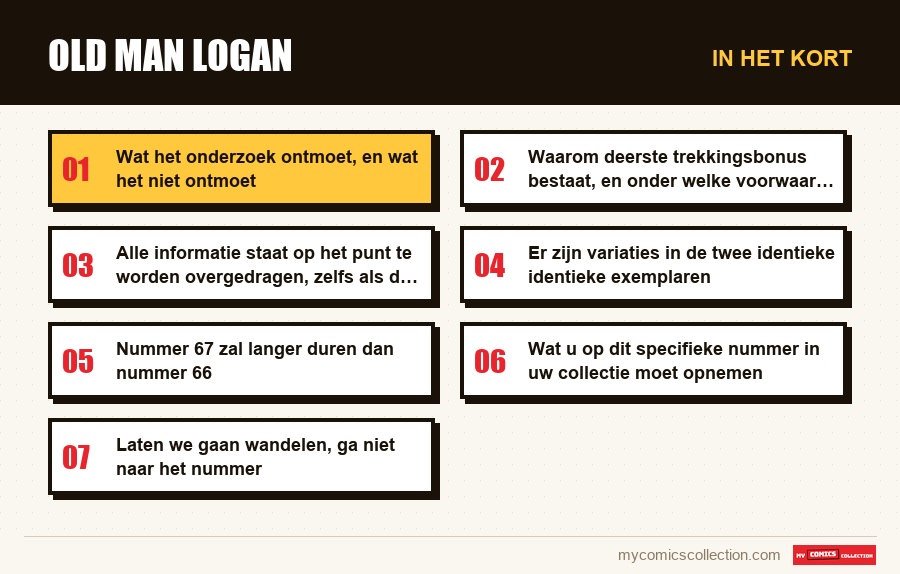 In het kort : Old Man Logan
